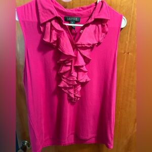 Ralph Lauren hot pink top